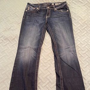 Miss Me Cow Print Size 33